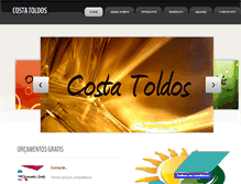 Tablet Screenshot of costa-toldos.com